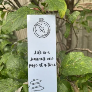 3 inspirational laminated bookmarks